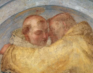 La rencontre de Saint François et Saint Dominique